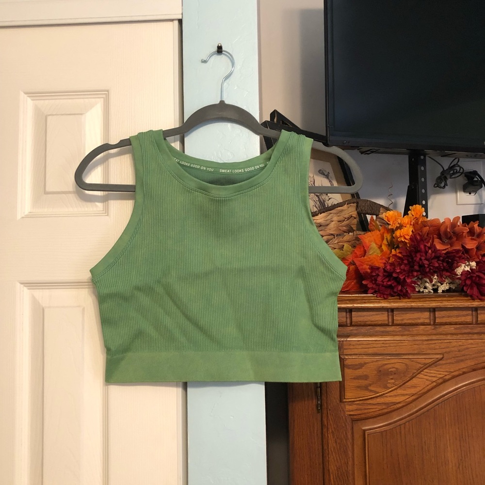 Aerie Offline Ribbed Seamless Sports Bra